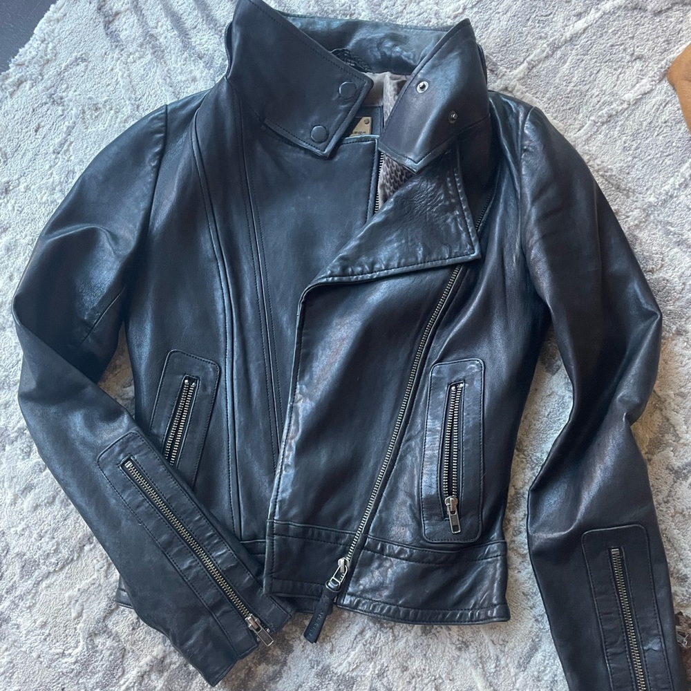 Mackage Kenya leather jacket